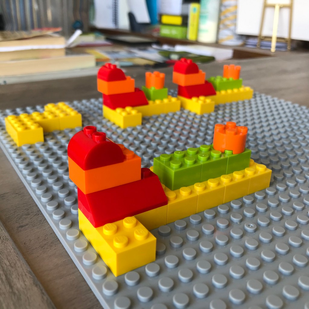 Extension... Use the mixed pieces to add/edit/change the pattern. Edit your expression to match!